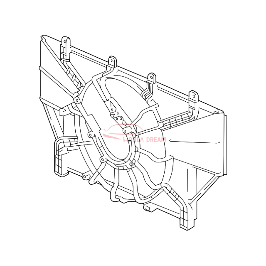 SHROUD COMP (19015-6C1-A01) - 1