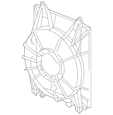 Дифузор вентилятора охолодження (19015-6L2-A01)