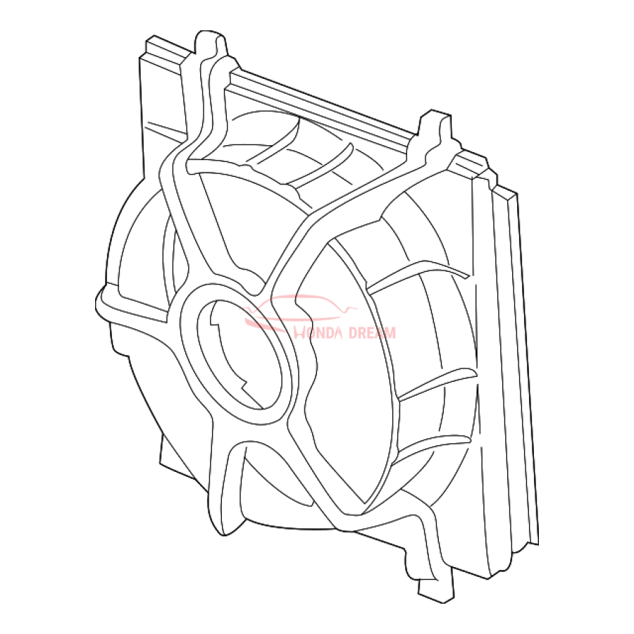 SHROUD COMP (19015-P3F-004) - 1