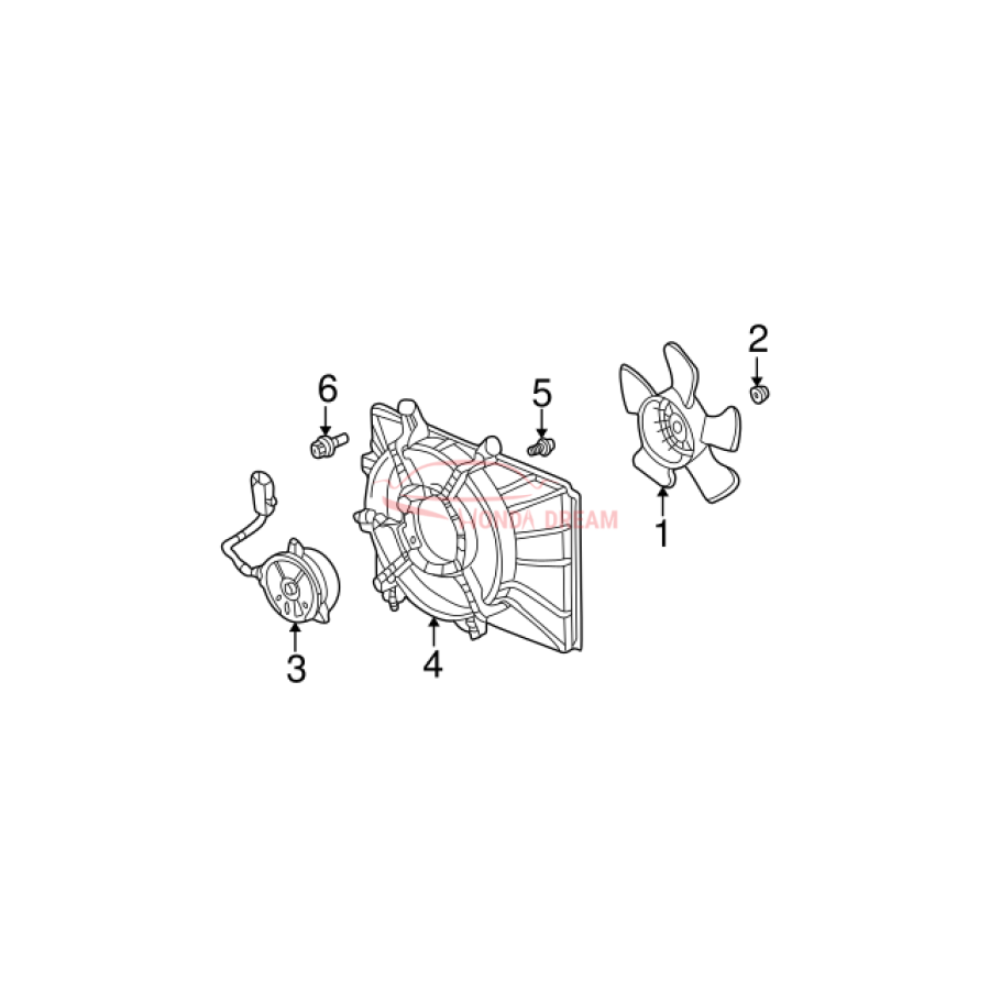 SHROUD COMP (19015-PNL-G01) - 3