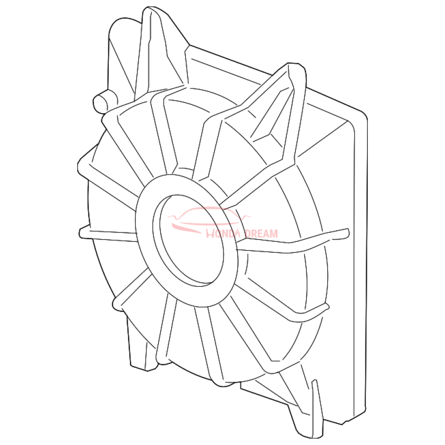 SHROUD COMP (19015-R1A-A01) - 1