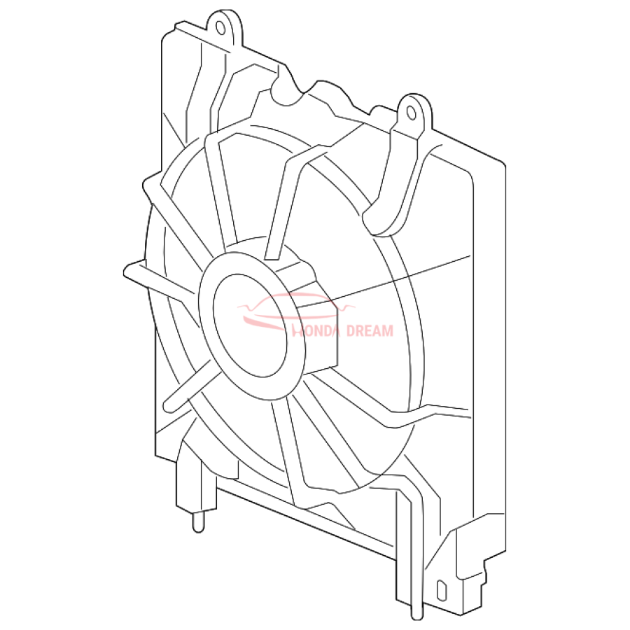 SHROUD,COMP (19015-R40-A01) - 1