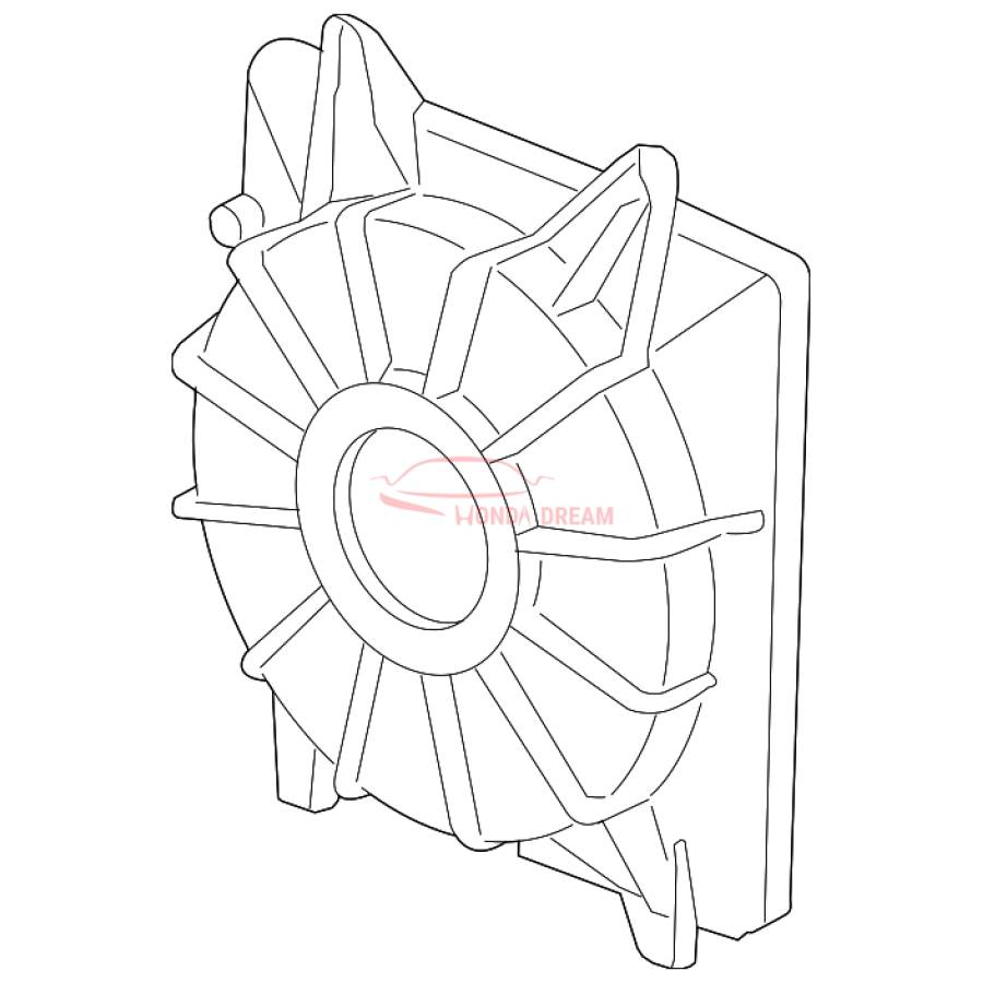 SHROUD COMP (19015-R5A-A01) - 1