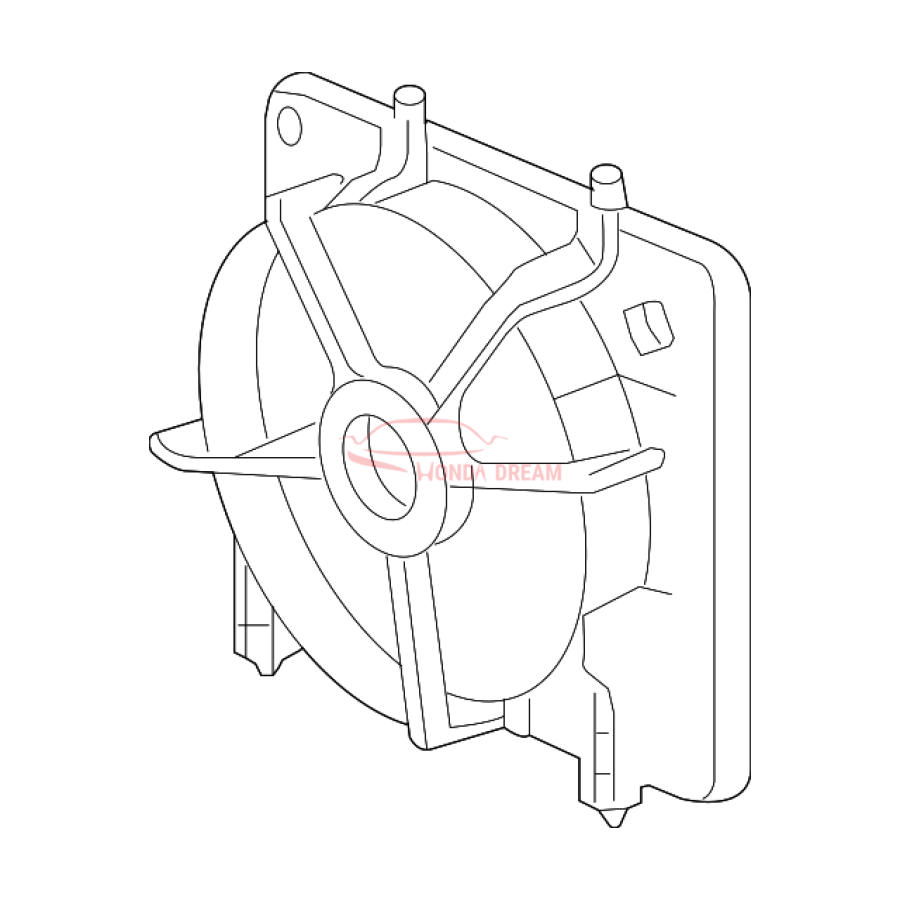 SHROUD COMP (19015-RB0-004) - 1