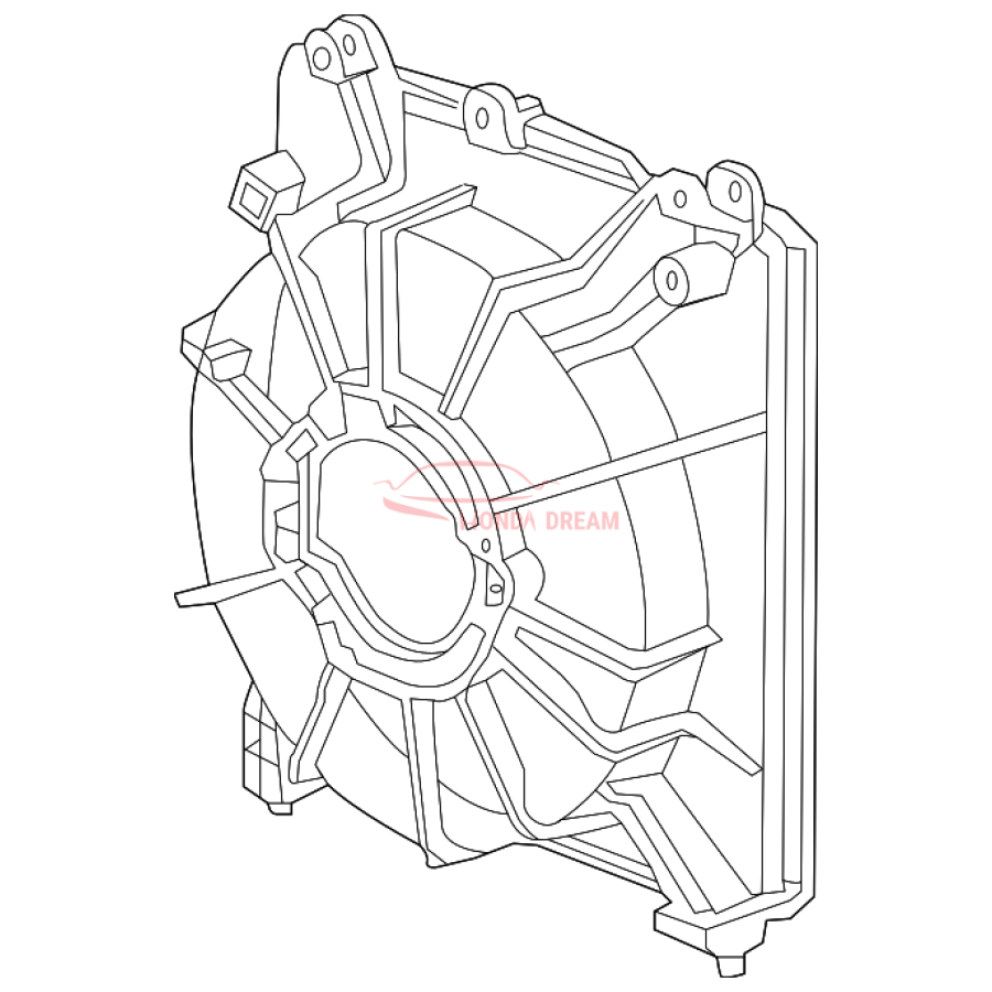 SHROUD COMP (19015-RBJ-004) - 1