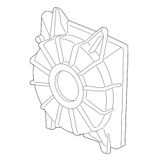 Дифузор вентилятора охолодження (19015-RMX-A51)