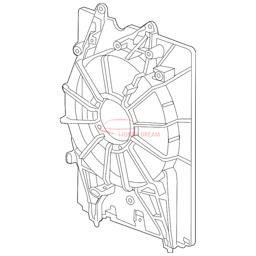 SHROUD COMP (19015-RN0-A01) - 1