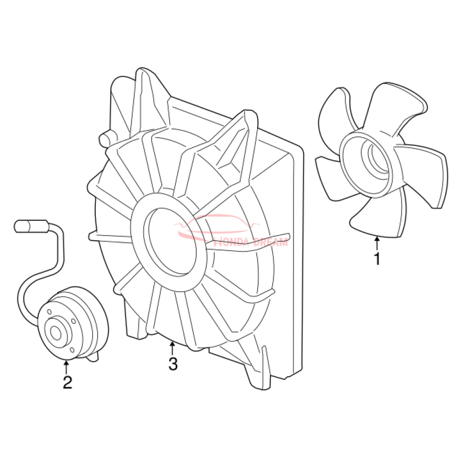 SHROUD COMP (19015-RNA-A02) - 3