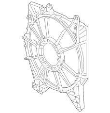 Дифузор вентилятора охолодження (19015-RPY-G01)