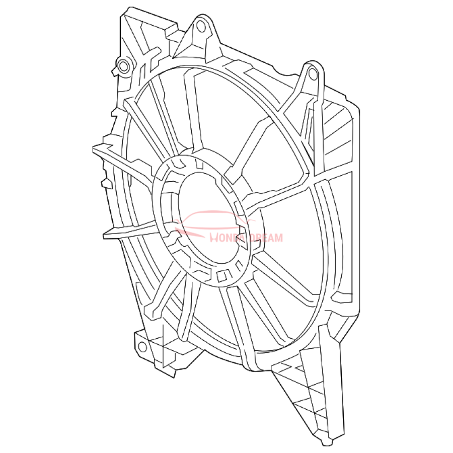 SHROUD COMP (19015-RPY-G01) - 1