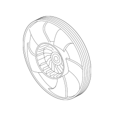 Крильчатка вентилятора охолодження (19020-5PA-A01)