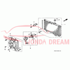 SET,COOLING FAN (19020-P0A-305) - 3