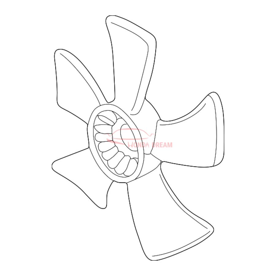 FAN,COOLING (19020-P8C-A01) - 1