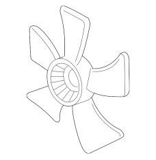 Крильчатка вентилятора охолодження (19020-PND-003)
