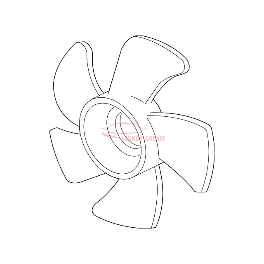 FAN COMP,COOLING (19020-R1A-A01) - 1