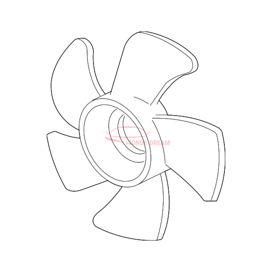 FAN,COOLING (19020-RCJ-A01) - 1