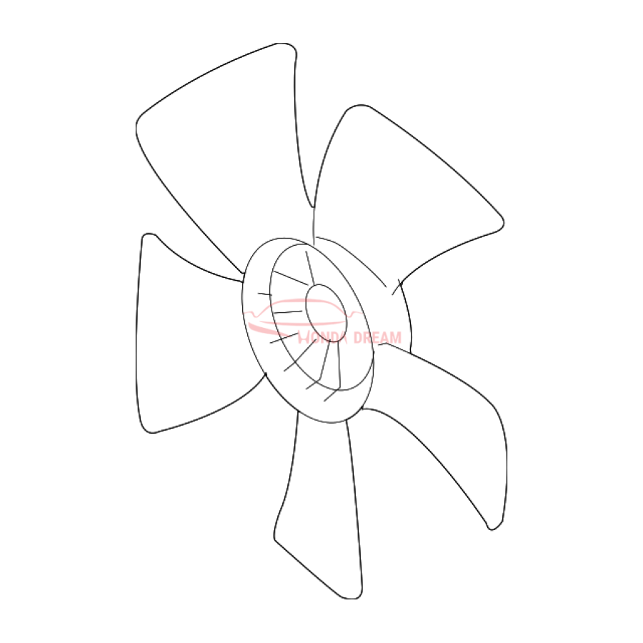 FAN,COOLING (19020-RL8-A01) - 1