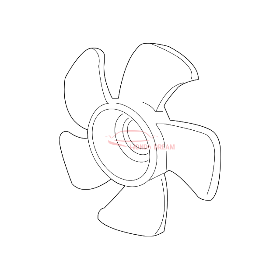 FAN,COOLING (19020-RRA-A01) - 1