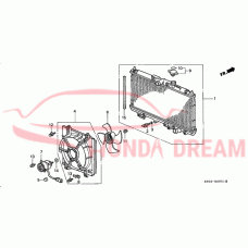 MOTOR,COOLING FAN (19030-P5M-004) - 3