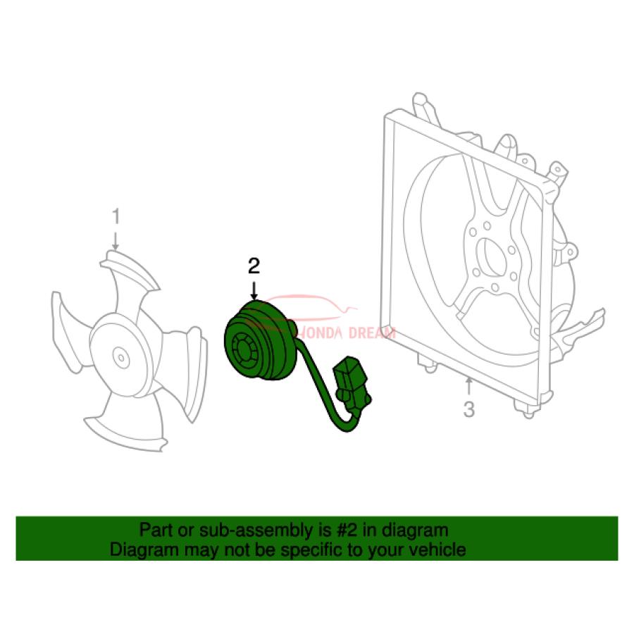 MOTOR,COOLING FAN (19030-PNF-003) - 3