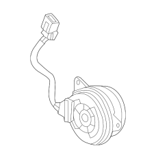 Двигун вентилятора охолодження двигуна (19030-RB0-014)