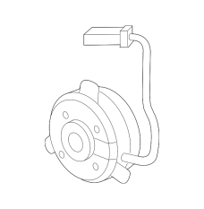 Двигун вентилятора охолодження двигуна (19030-RMX-A51)