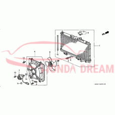 Пробка заливної горловини радіатора (19045-PCA-004) - 3
