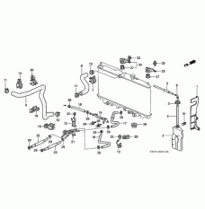 HOSE,RESERVE TANK (19103-P5M-000)