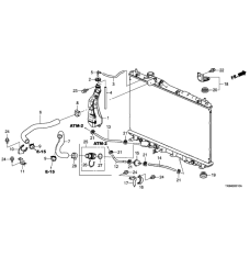 HOSE A,RESERVE TA (19103-R1A-A00)