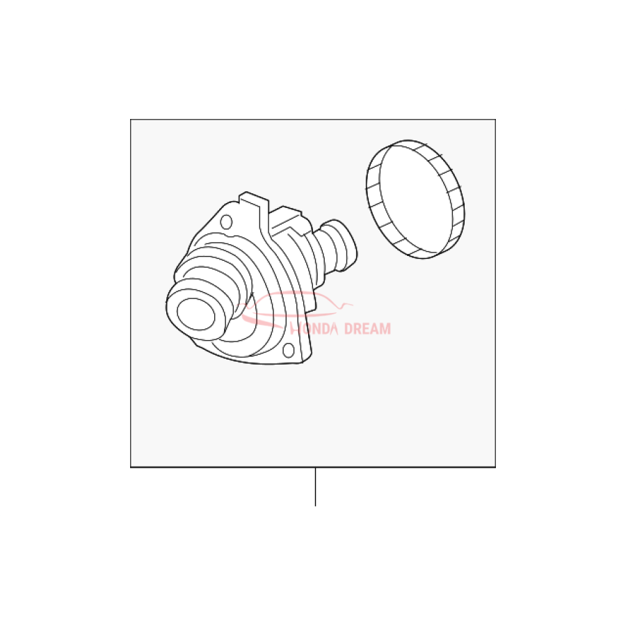 THERMOSTAT ASSY (19301-RAA-A02) - 1