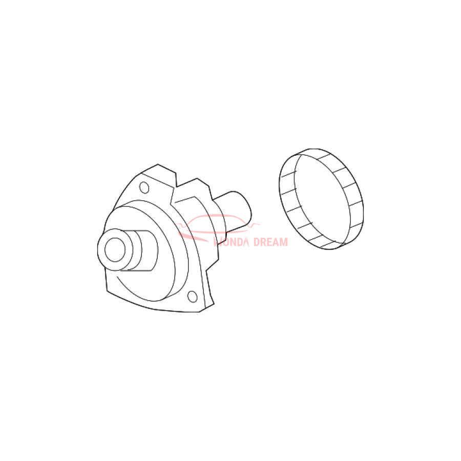 THERMOSTAT ASSY (19301-RAF-004) - 1