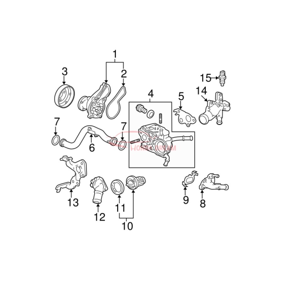 CASE COMP,THERMO (19320-RNA-A00) - 3