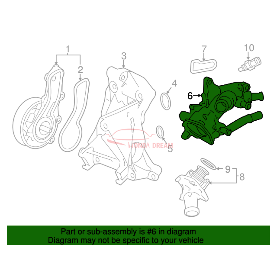 Case, Thermostat (19321-5A2-A01) - 3