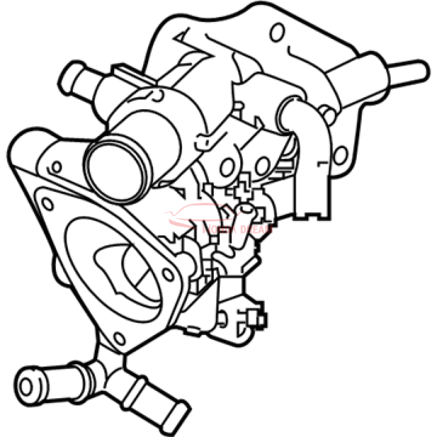 Case, Thermostat (19321-5BF-G00) - 2