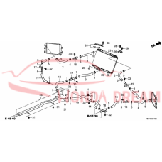 HOSE,WATER UPPER (19501-58G-A00) - 3