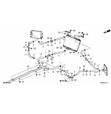 Патрубок радіатора системи охолодження, верхній (19501-58G-A00)