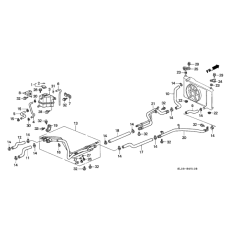 HOSE,WATER,UPR FR (19501-PR7-305)