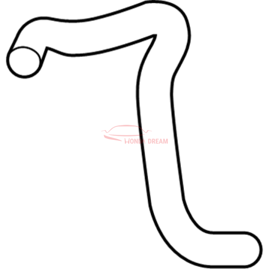 HOSE,WATER LOWER (19502-5J6-A01) - 2