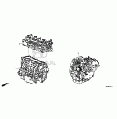 Transmission assembly (20011-5C8-B50)