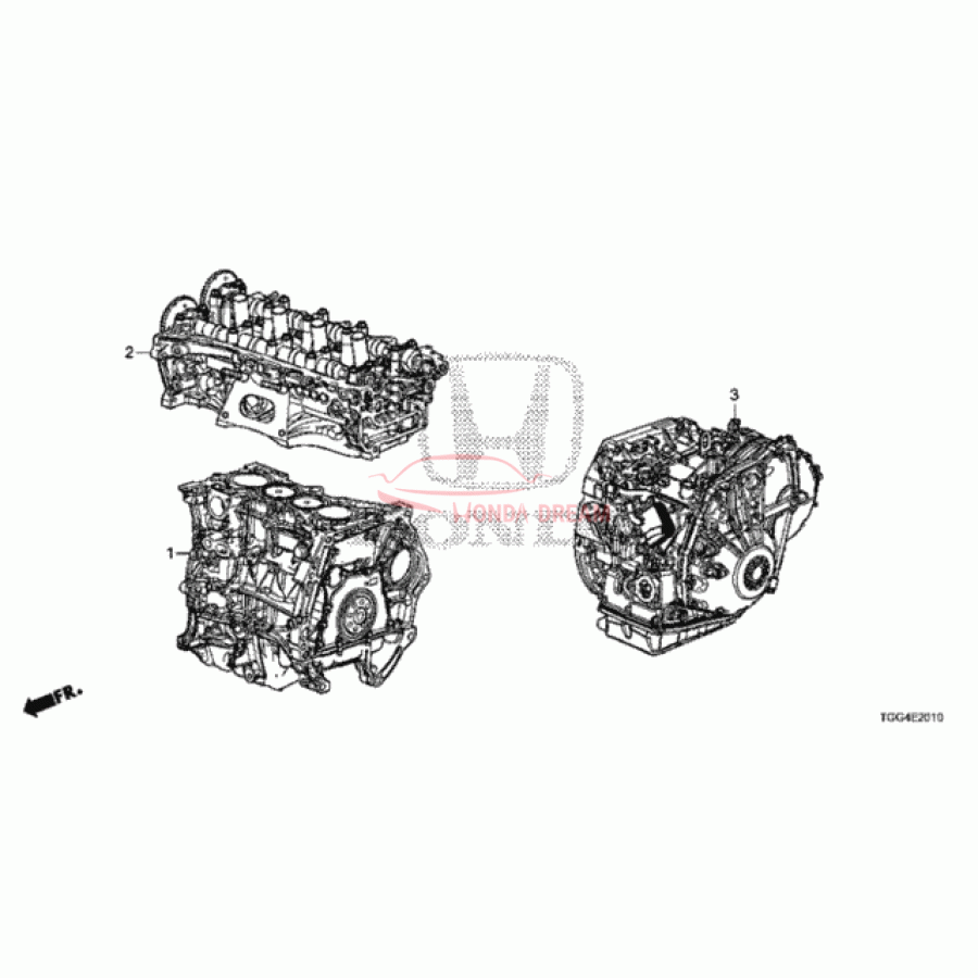 Transmission assembly (20011-5CD-K50) - 1