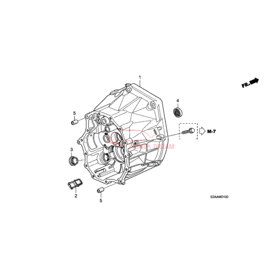 Clutch case (21000-PCY-315) - 1