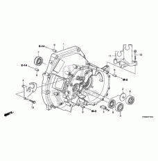 Clutch case (21000-RY2-000)