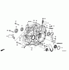 Case Torque Converter (21110-5LK-000)