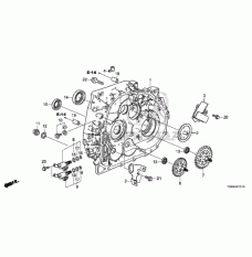 Case Torque Converter (21110-5Y4-010)