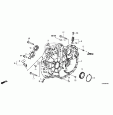 Case Torque Converter (21110-RJ2-000)