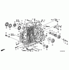 Case Torque Converter (21110-RJF-305)