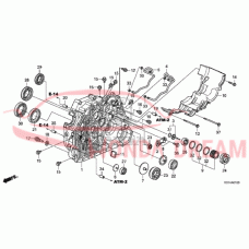 Картер гідротрансформатора (21110-RT4-010) - 3