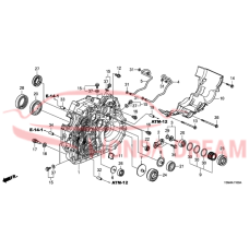 Case Torque Converter (21110-RV2-010) - 3