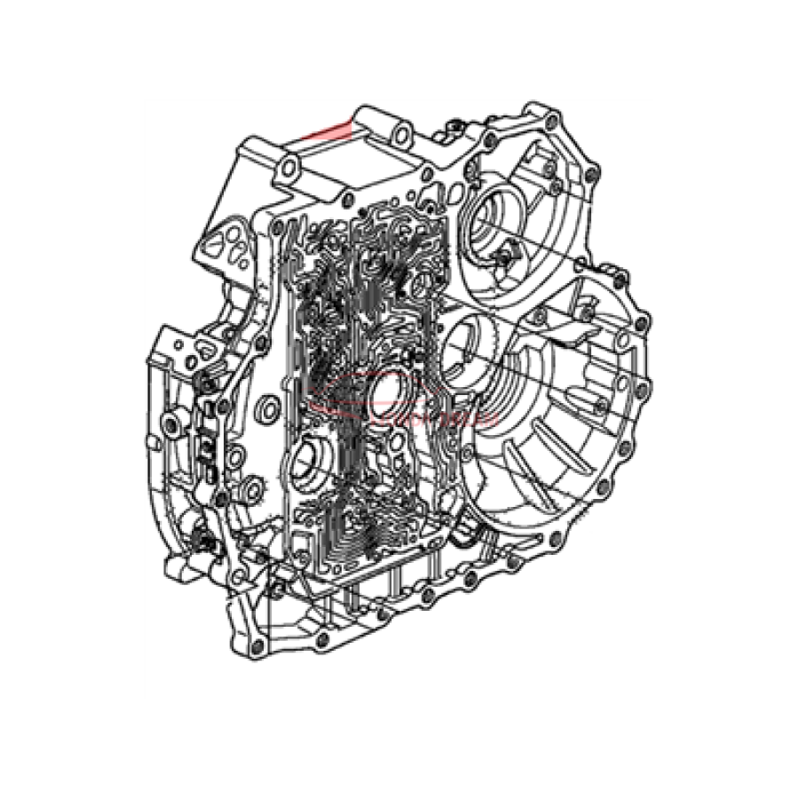 Картер гідротрансформатора (21110-RYF-305) - 2