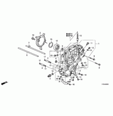 COVER ASSY,L SIDE (21230-52F-000)